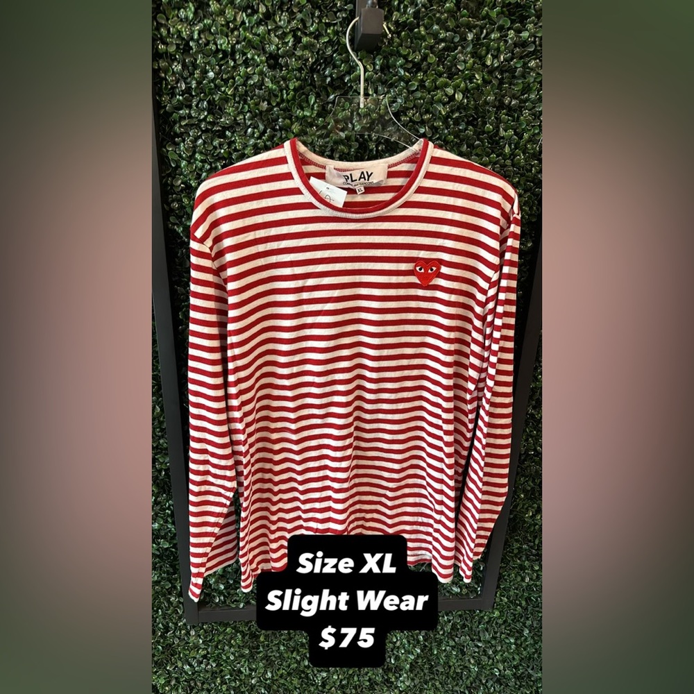 Kids Red Striped Shirt